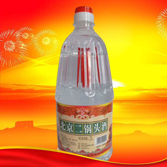 北京二鍋頭酒2L/56度獅標(biāo)